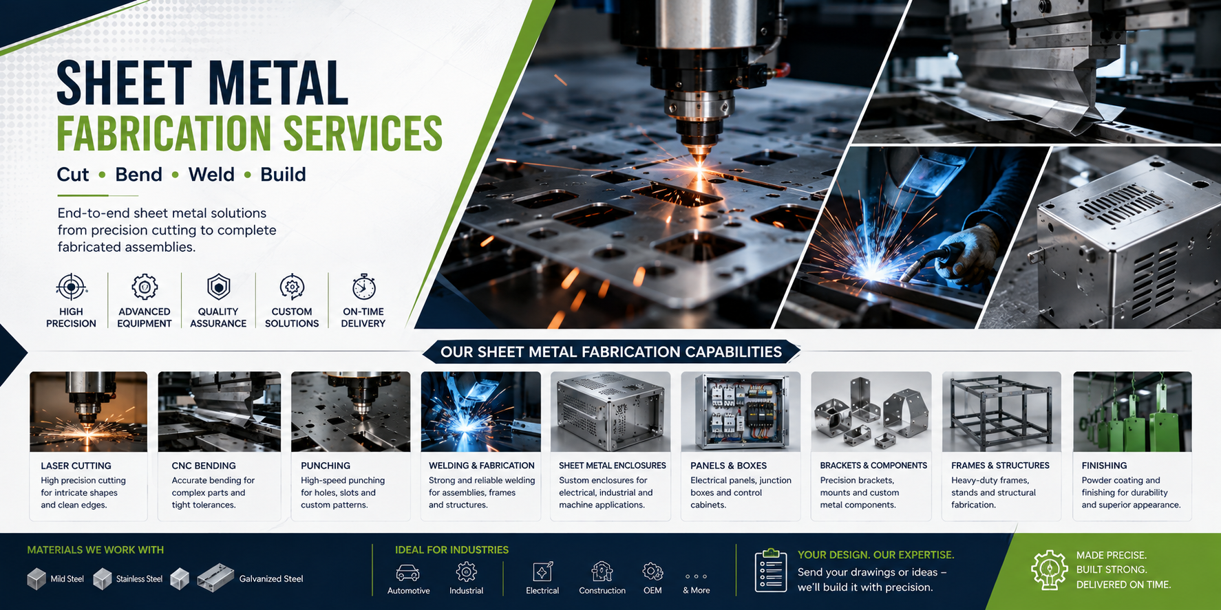 Sheet Metal Fabrication Services